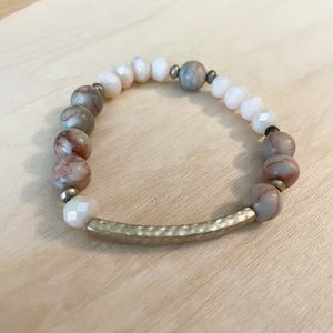 Pink Beaded Bracelet